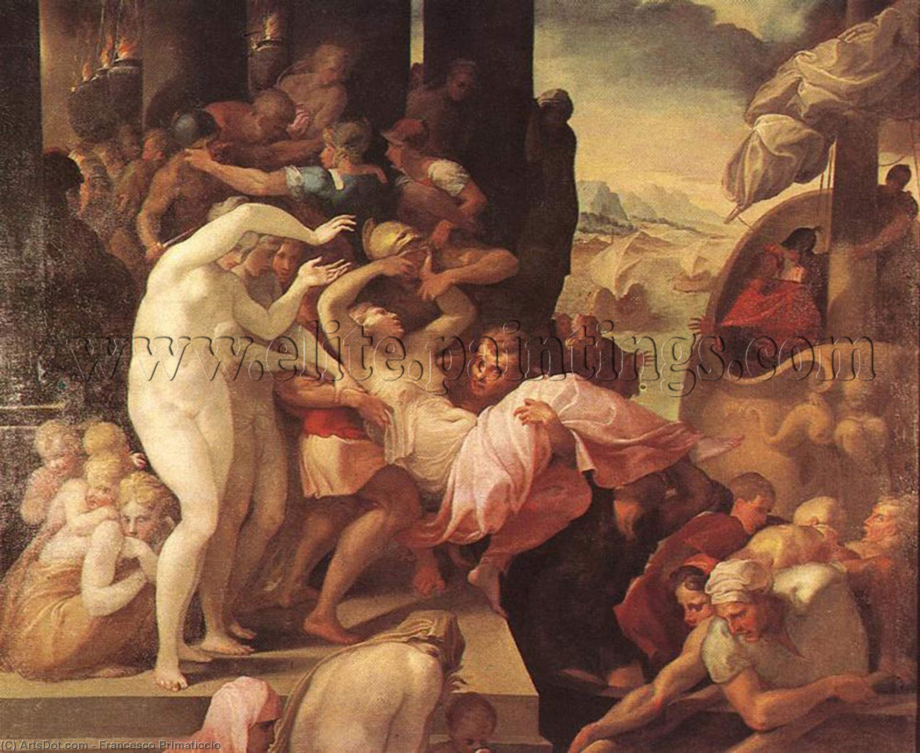 The Rape Of Helene — Франческо Приматиччо