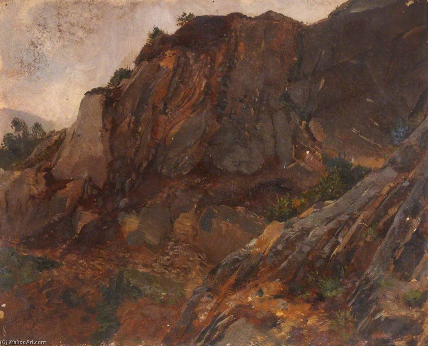 Rocky Hillside — Thomas Stuart Smith