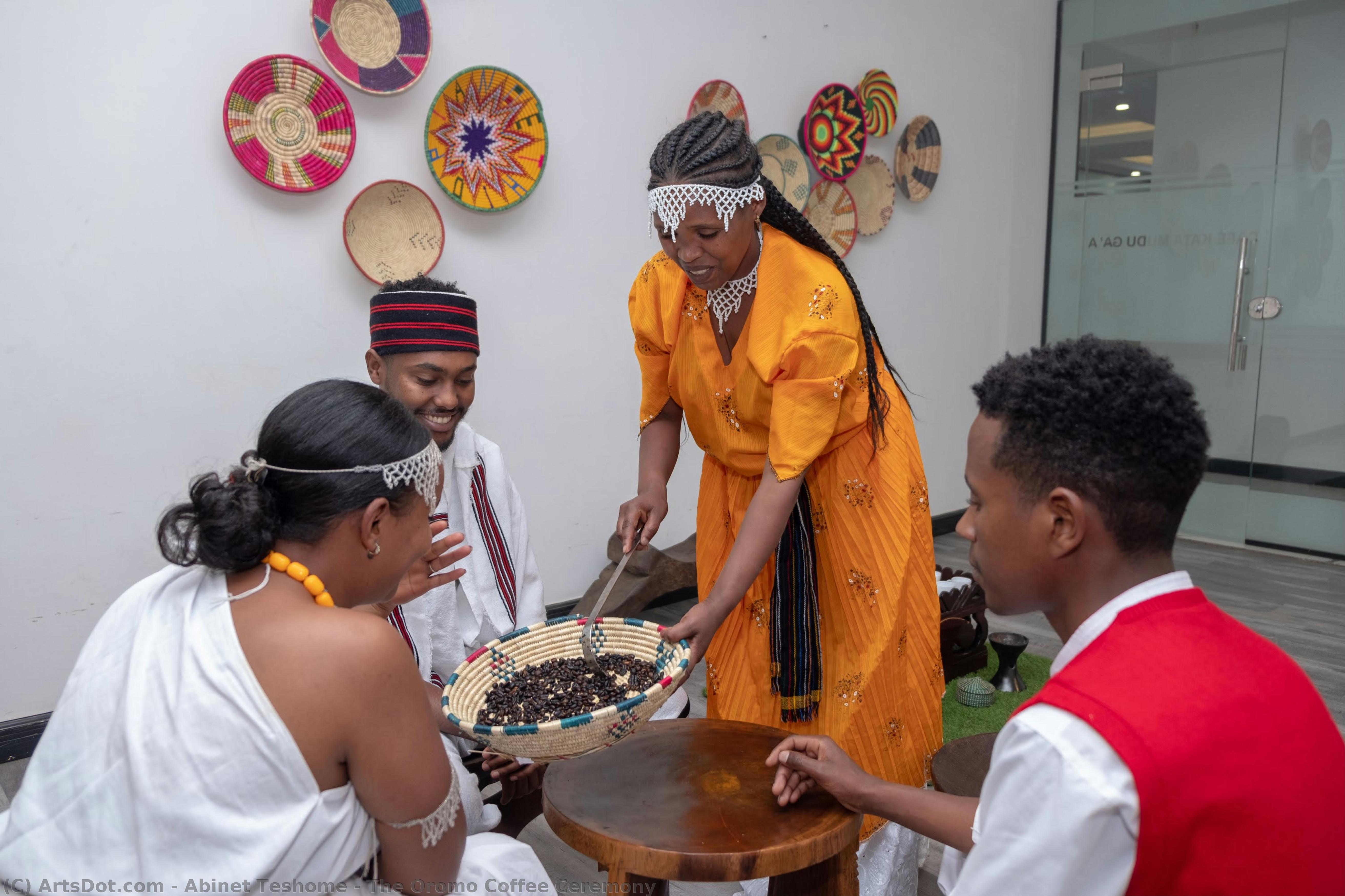 The Oromo Coffee Ceremony — Абинет Тешоме
