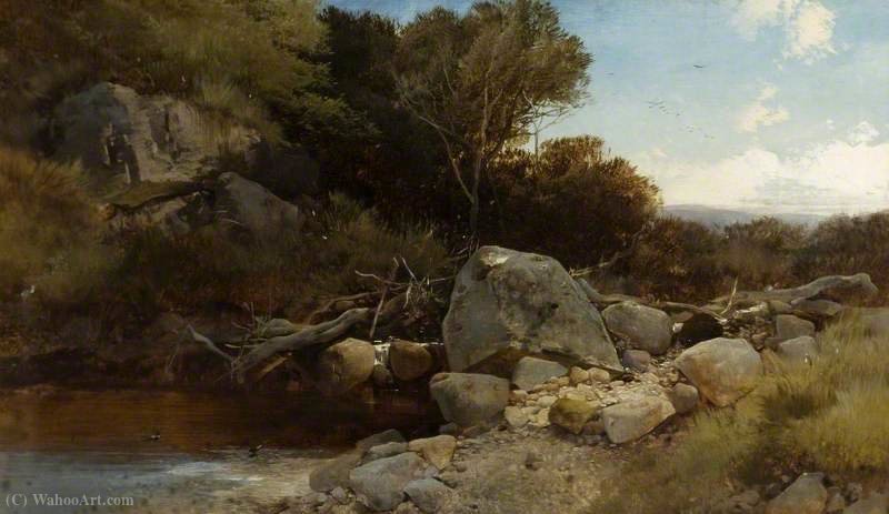 A Welsh Stream — Henry Bright