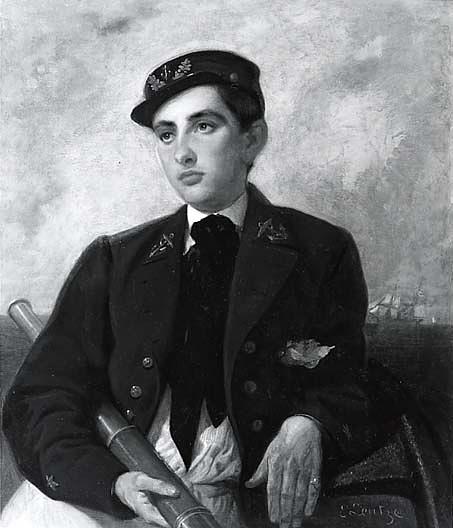 Eugene Henry Cozzens Leutze As A Midshipman, (painting) — Emanuel Gottlieb Leutze