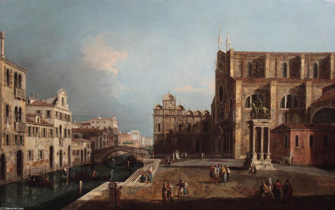 View Of Campo Ss. Giovanni E Paolo, Venice — Michele Marieschi