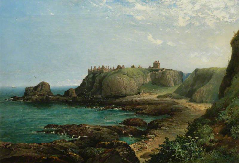 Dunnottar Castle, Kincardineshire — James Cassie