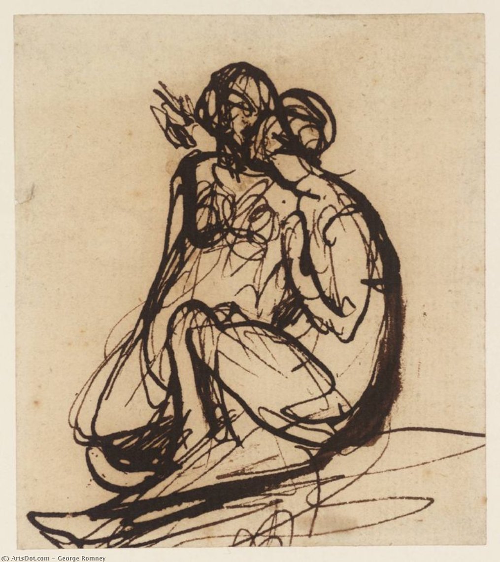 Mother And Child 1 — George Romney