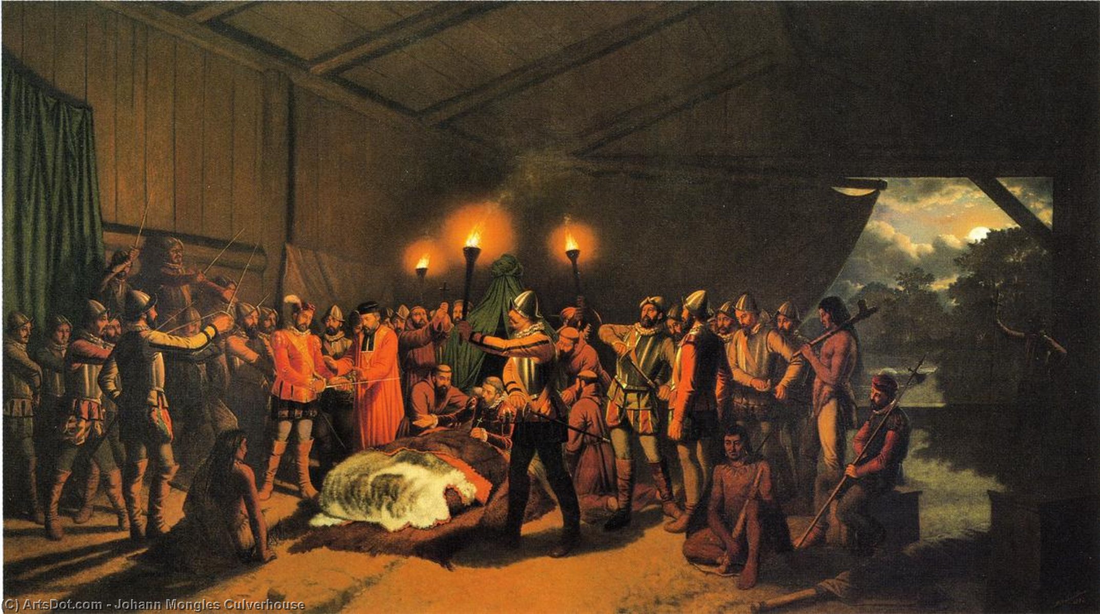 The Death Of Desoto — Johan Mongles Culverhouse