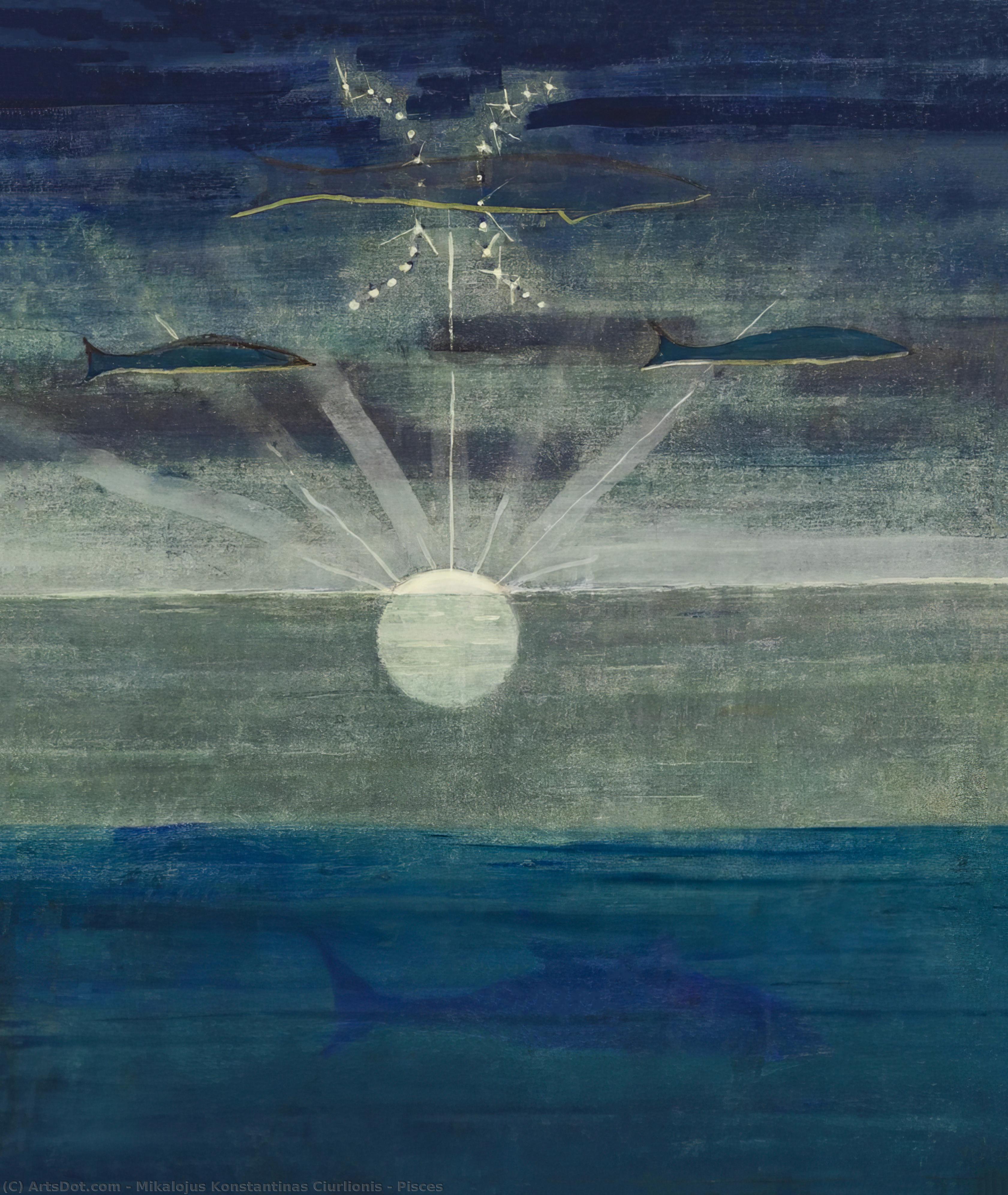 Pisces — Mikalojus Konstantinas Čiurlionis