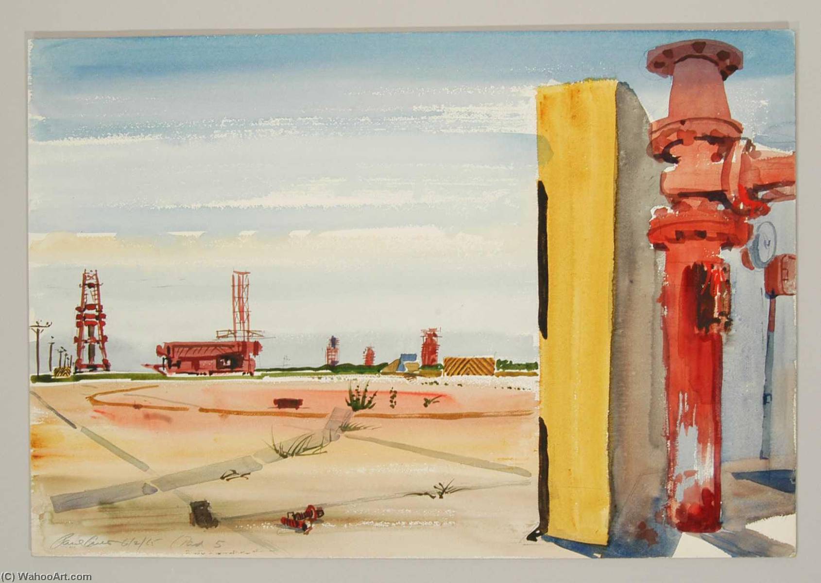 View Of Launch Sites On The Cape — Paul Arlt