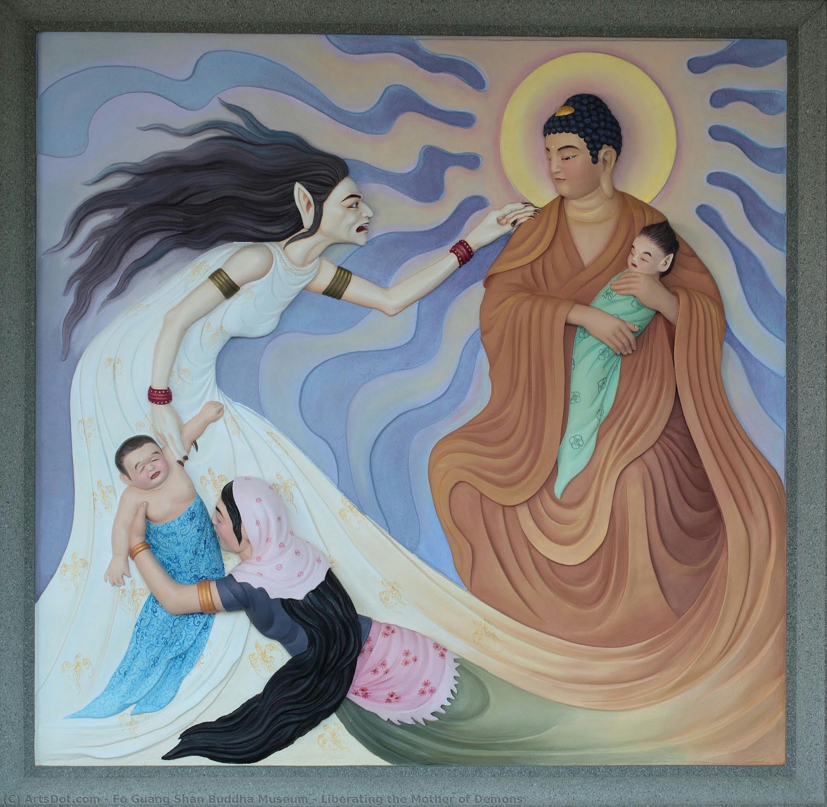 Liberando A La Madre De Los Demonios — Museo Del Buda De Fo Guang Shan