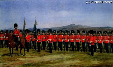 The Royal Fusiliers — Richard Simkin
