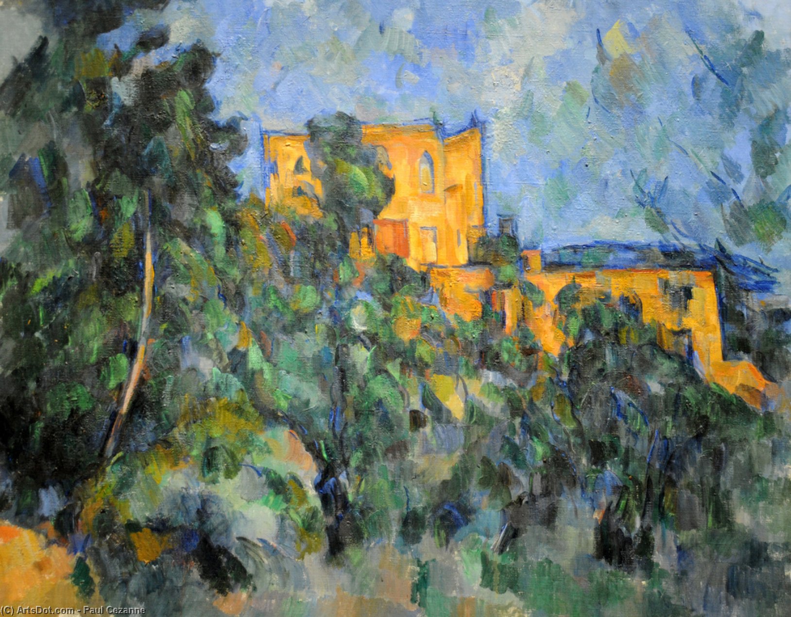 Chateau Noir (moma) — Поль Сезанн