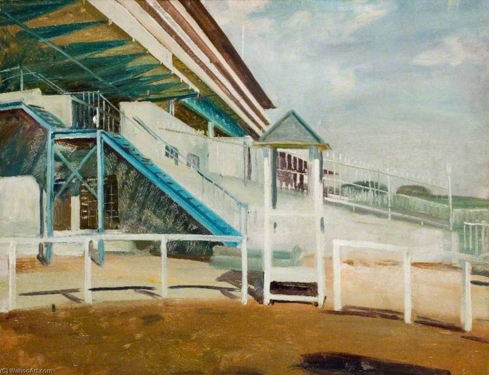 Epsom Paddock And Stands — Sir Alfred James Munnings