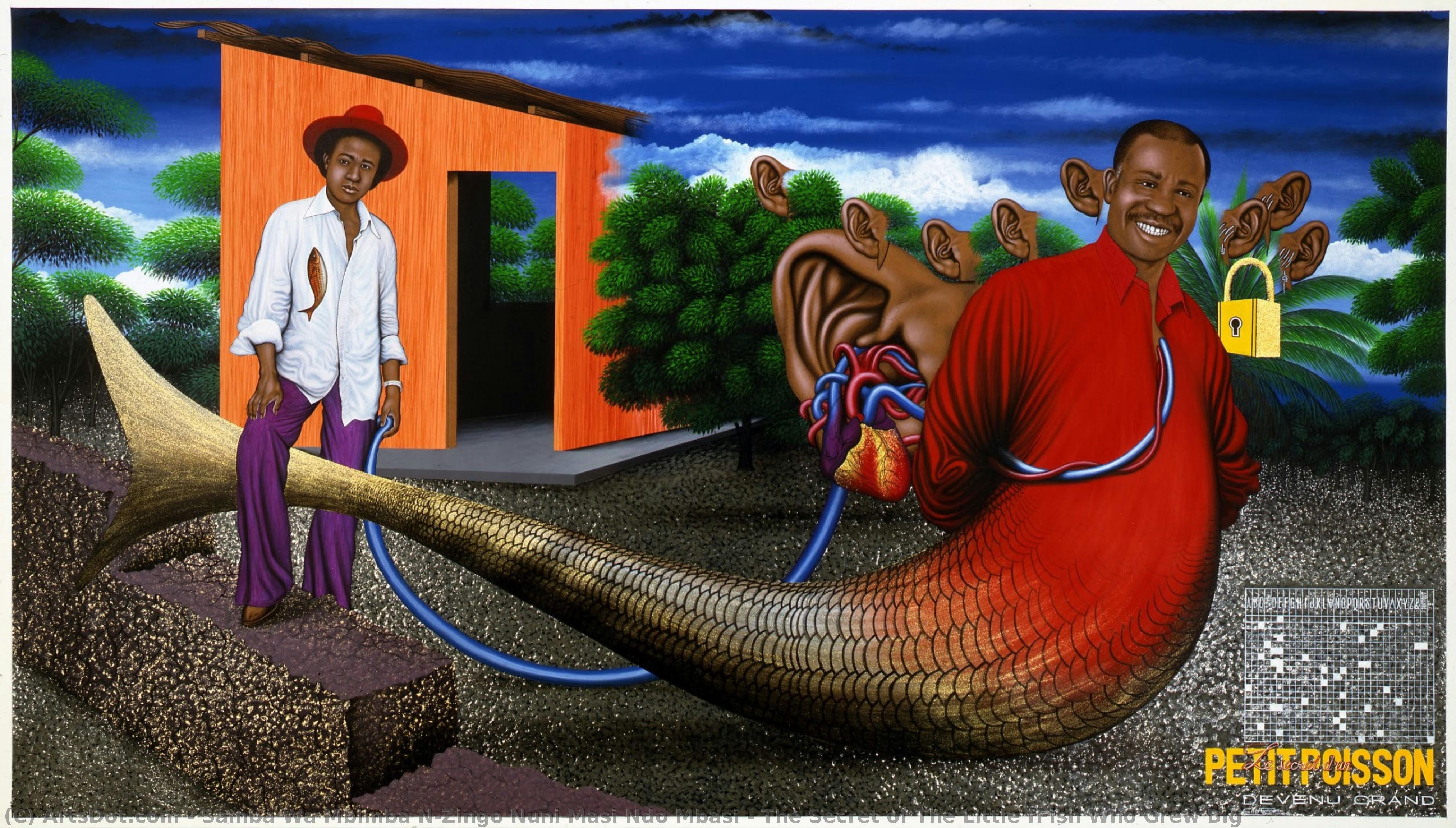The Secret Of The Little Ffish Who Grew Big — Samba Wa Mbimba N’zingo Nuni Masi Ndo Mbasi