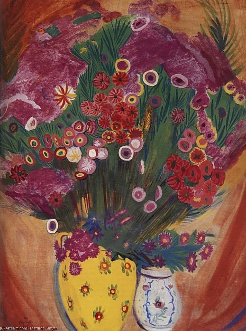 Flowers Of Asia — Martiros Sarian