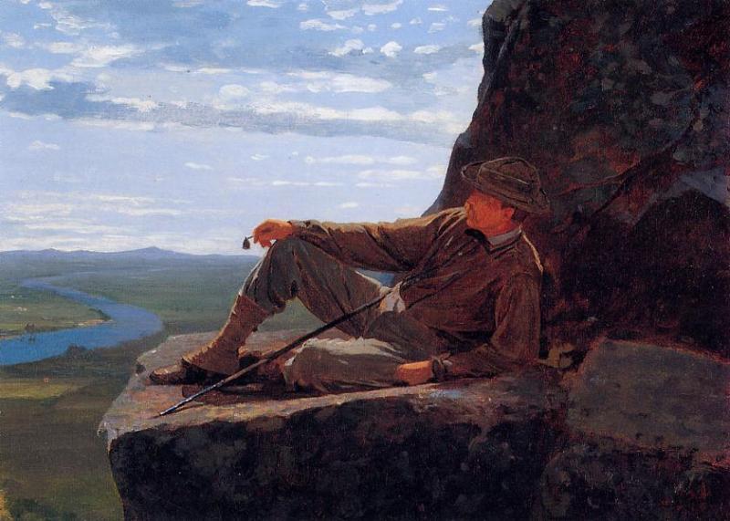 Mountain Climber Resting — Винслоу Хомер