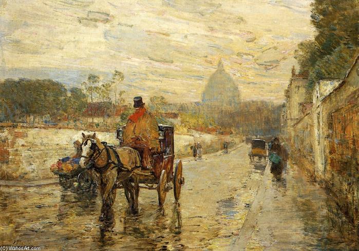 The Val De Grace, Spring Morning — Frederick Childe Hassam