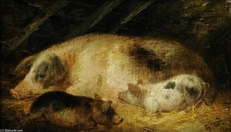 Pigs — George Morland