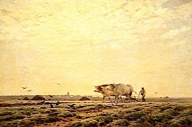 Les Premiers Sillons Haute Alsace, Dit Aussi Le Laboureur — Henri Zuber