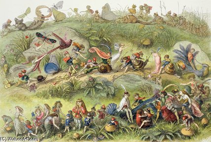 Triumphal March Of The Elf-king — Richard Doyle