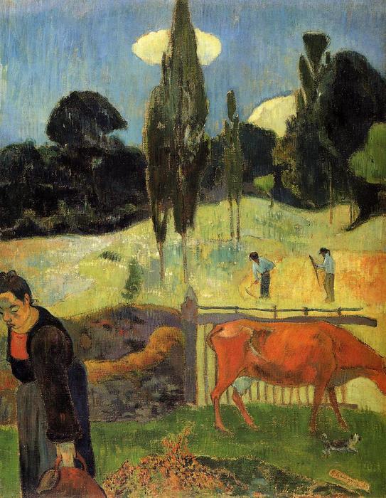 Die Rote Kuh — Eugène Henri Paul Gauguin