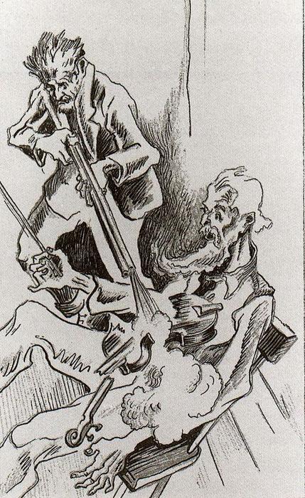 That's The Son Of A Bitch That's Caused All My Trouble, Uncle Mott Yelled — Thomas Hart Benton