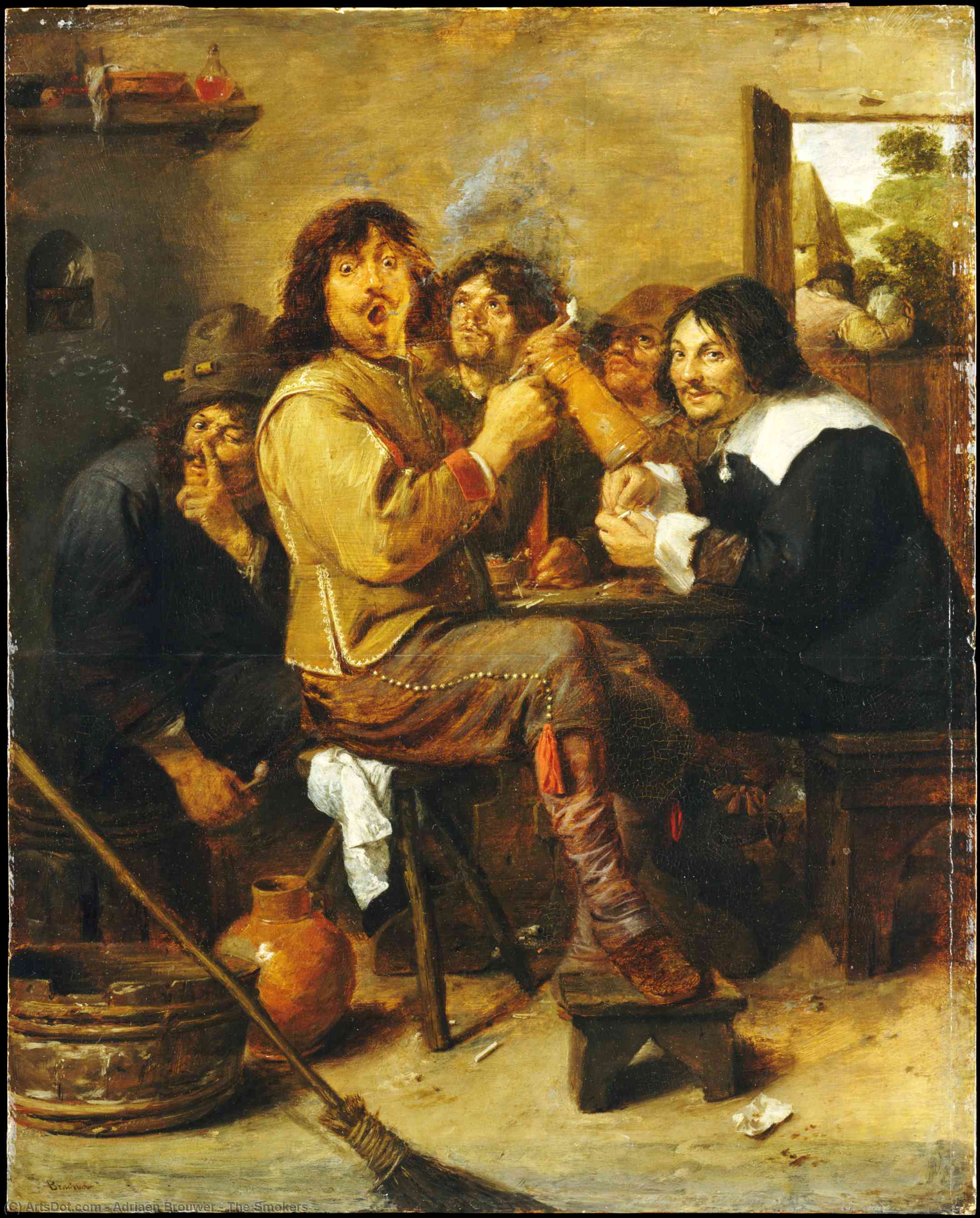 The Smokers — Adrijen Brouver