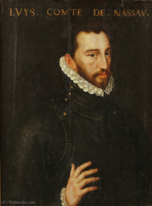 Louis, Count Of Nassau — Adriaen Thomasz. Key