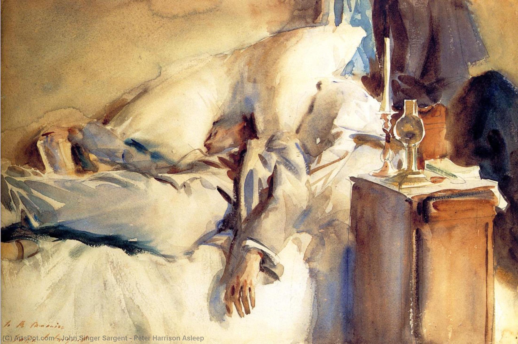 Peter Harrison Asleep — Сарджент