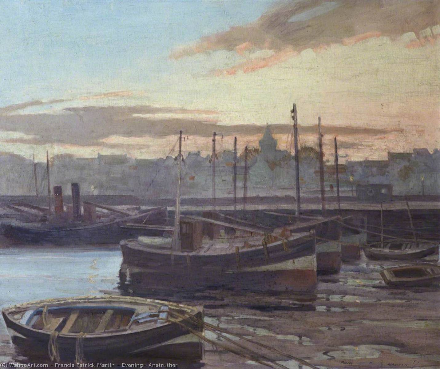 Evening, Anstruther — Francis Patrick Martin