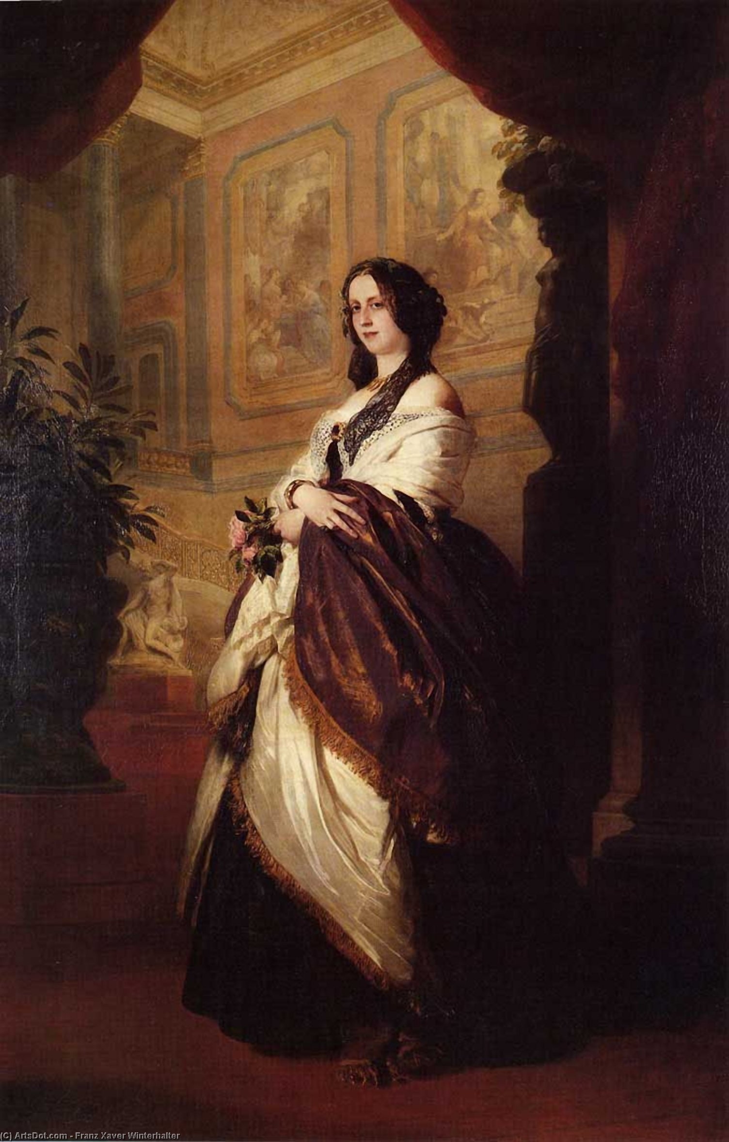 Harriet Howard, Duchess Of Sutherland — Franz Xavier Winterhalter