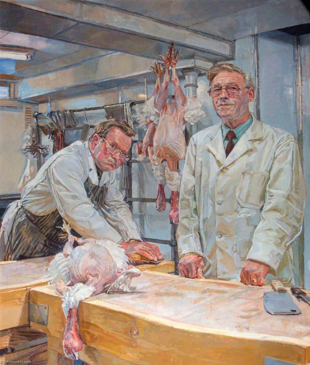 Ron And Ray Pett, Butchers — Daphne Todd