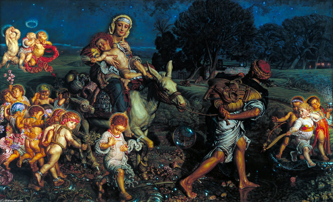 The Triumph Of The Innocents — William Holman Hunt