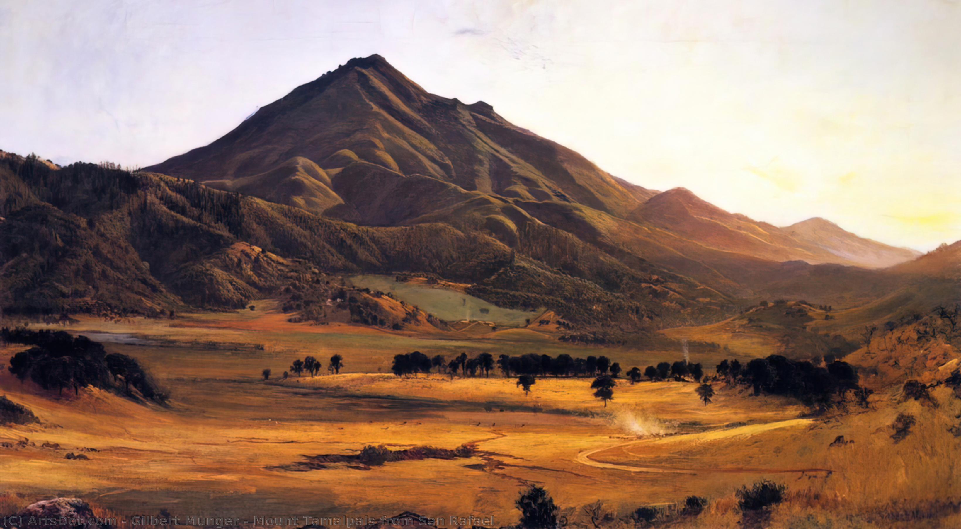 Mount Tamalpais From San Rafael — Гилберт Мэнджер