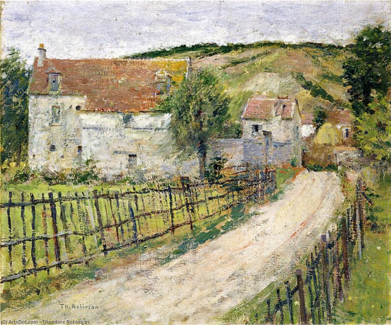 The Old Mills Of Brookville (also Known As Vieux Moulin) — Теодор Робинсон