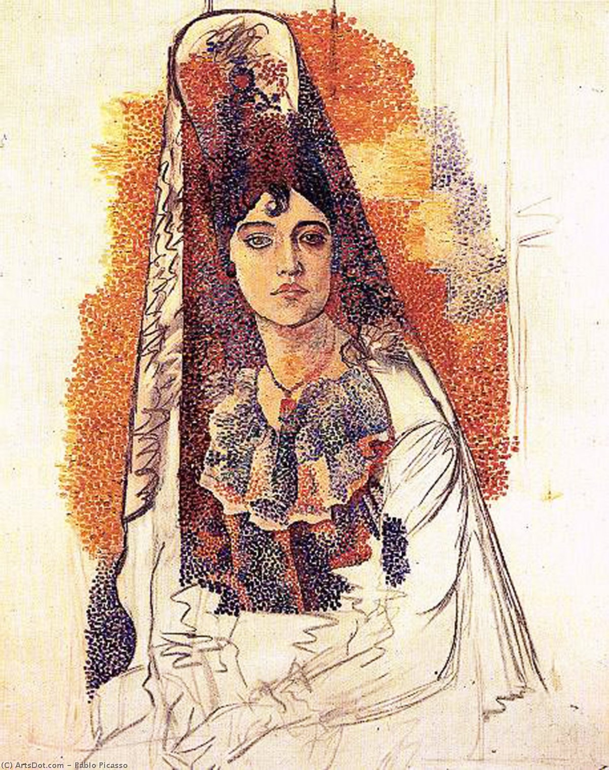 Femme En Tenue Espagnole — Pablo Picasso