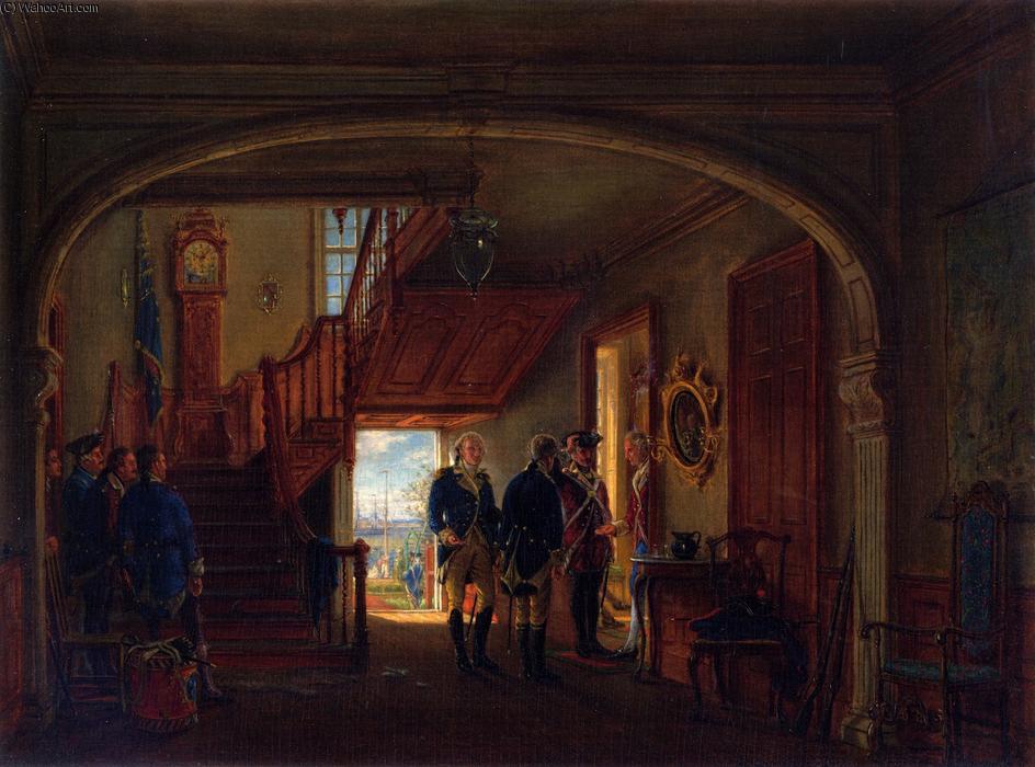 The Meeting Of General Washington And Rochambeau — Edward Lamson Henry