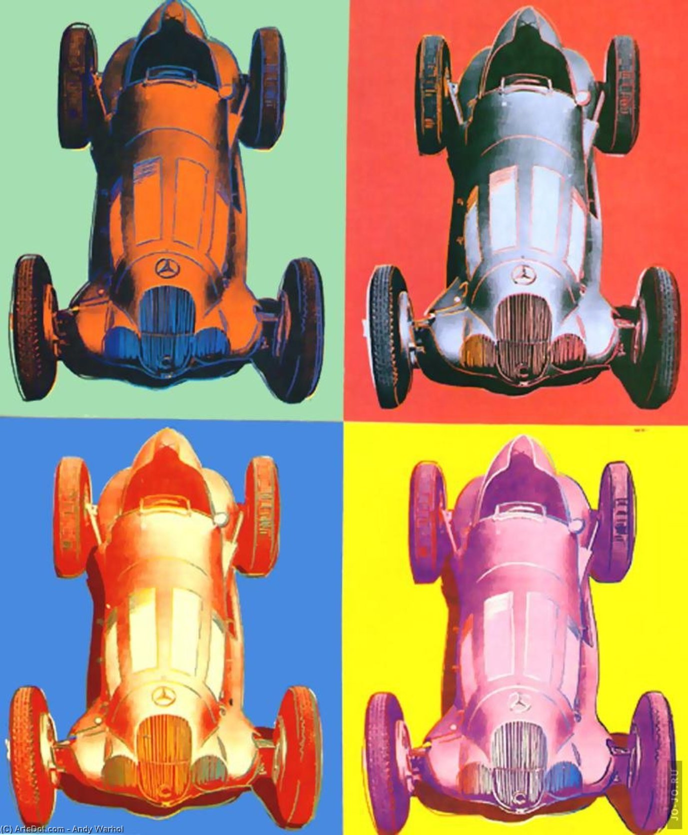 Benz Racing Car — アンディ・ウォーホル