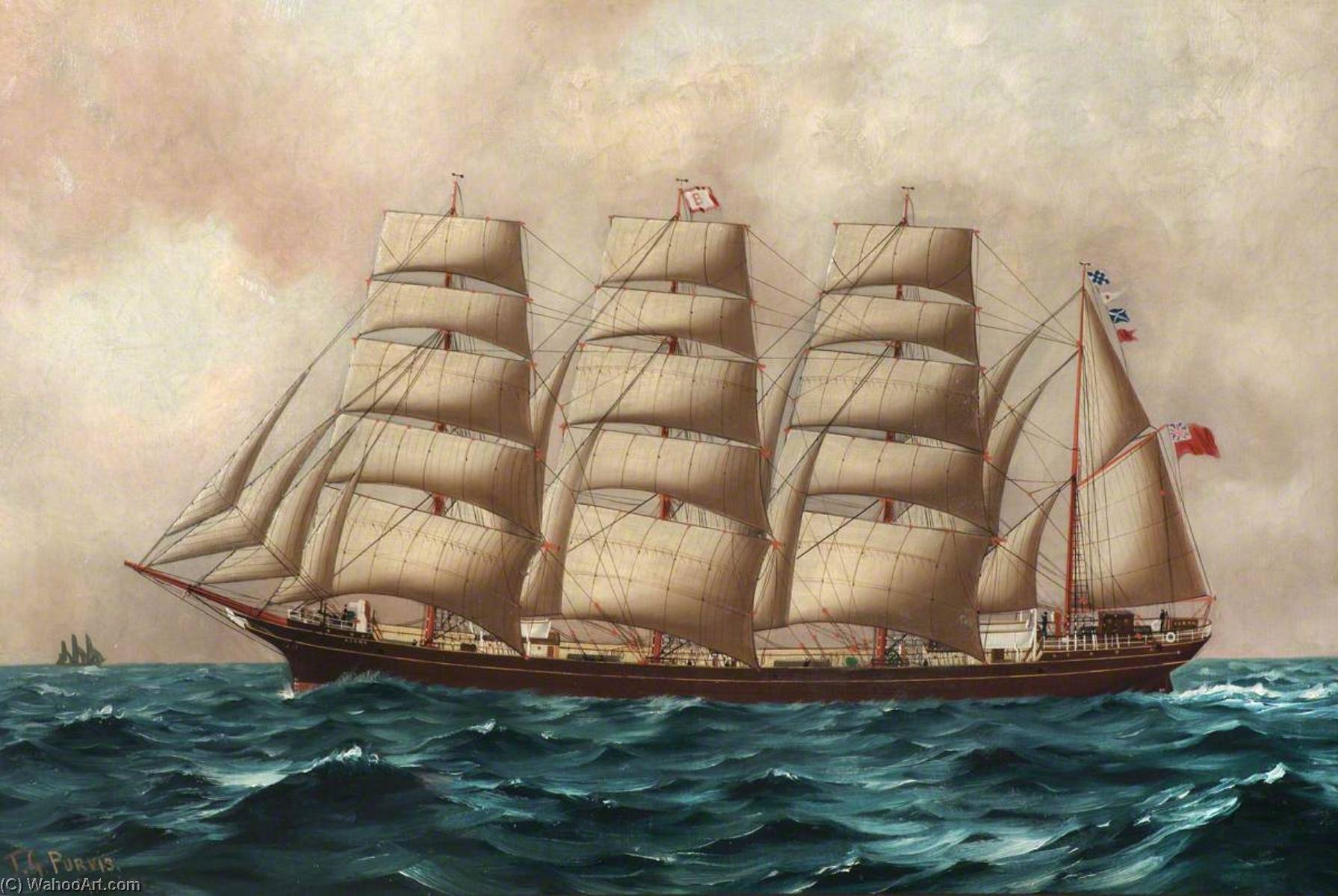 The Barque 'norma' — Thomas G Purvis