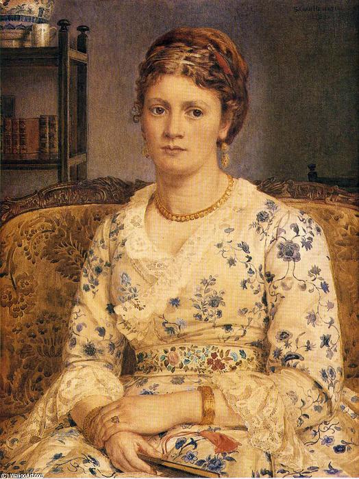 Portrait Of Mrs J.p.heselitine — Sir Edward John Poynter