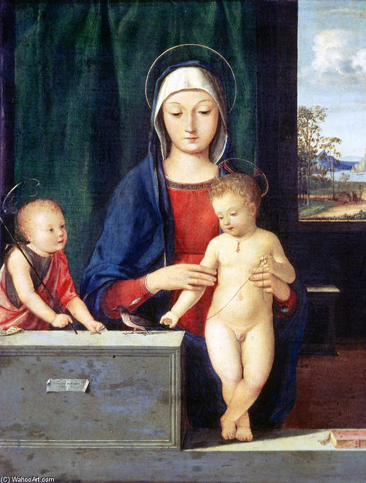 Virgin And Child — Andrea Solario
