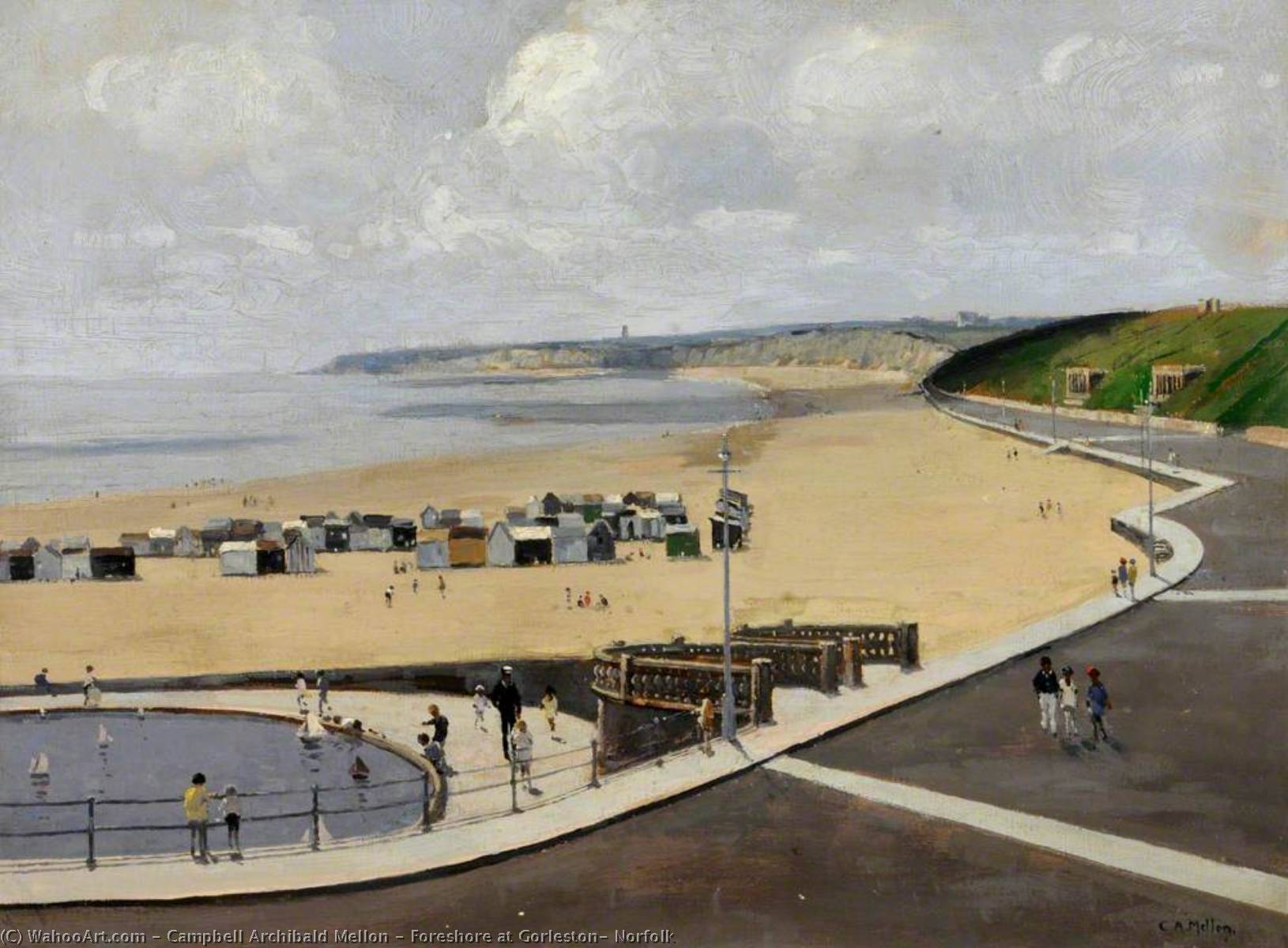 Foreshore At Gorleston, Norfolk — Campbell Archibald Mellon