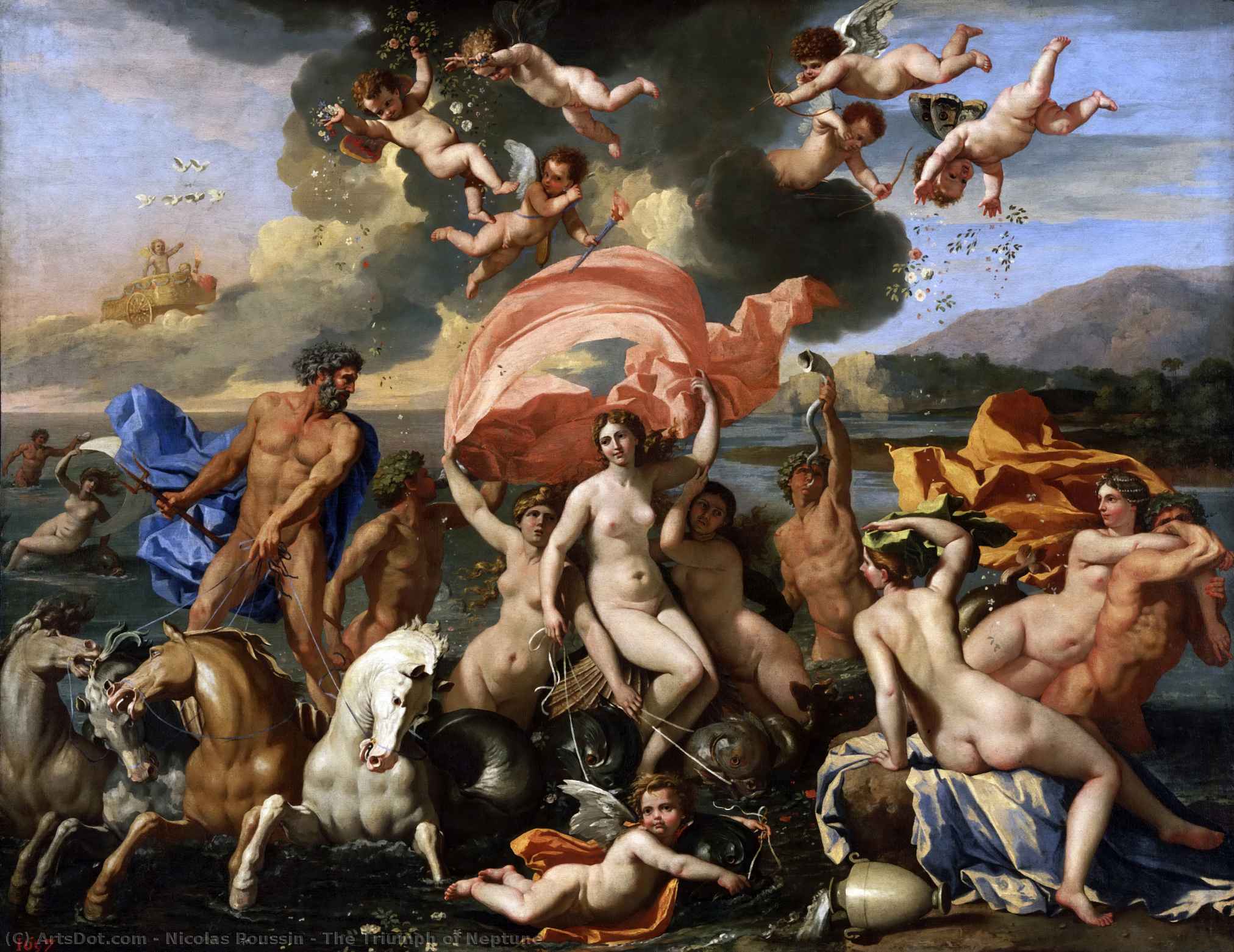 The Triumph Of Neptune — Nicolas Poussin