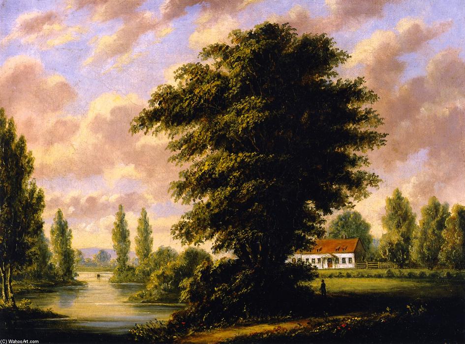 Seigneury At Sainte-anne-de-la-pérade — Cornelius David Krieghoff