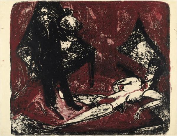 The Murderer — Ernst Ludwig Kirchner
