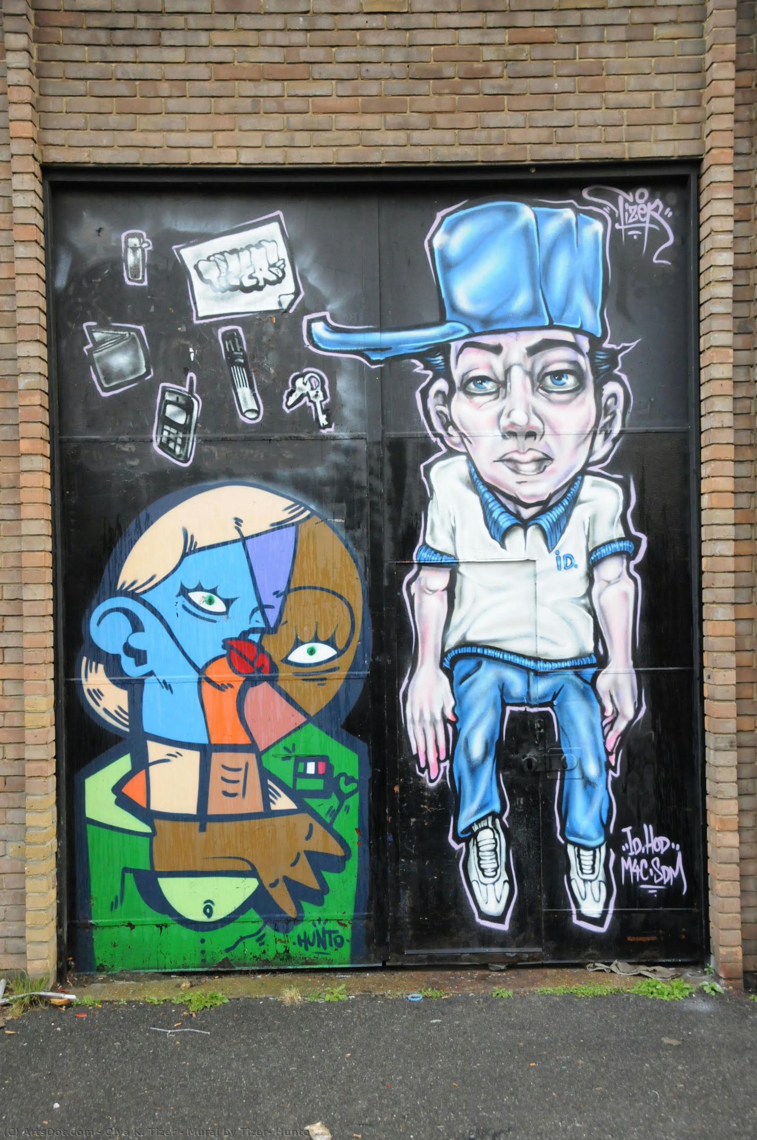 Mural By Tizer, Hunto — Olya K. Tizer