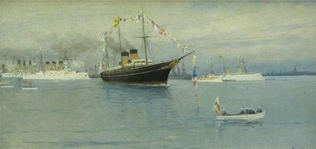 Parade Of The Navy. Imperial Yacht Standart. — Ivan Vladimirov