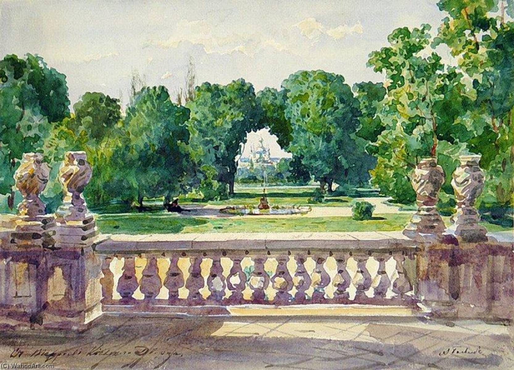 Kiev. The Palace Garden — Alexei Petrovich Bogoliubov