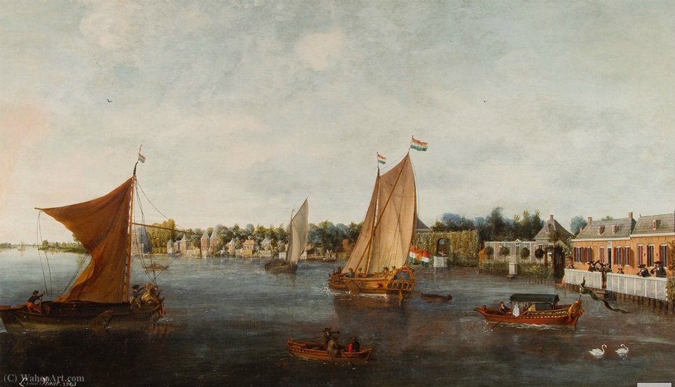 Zuider Buiten Spaarne — Vincent I Laurensz Van Der Vinne