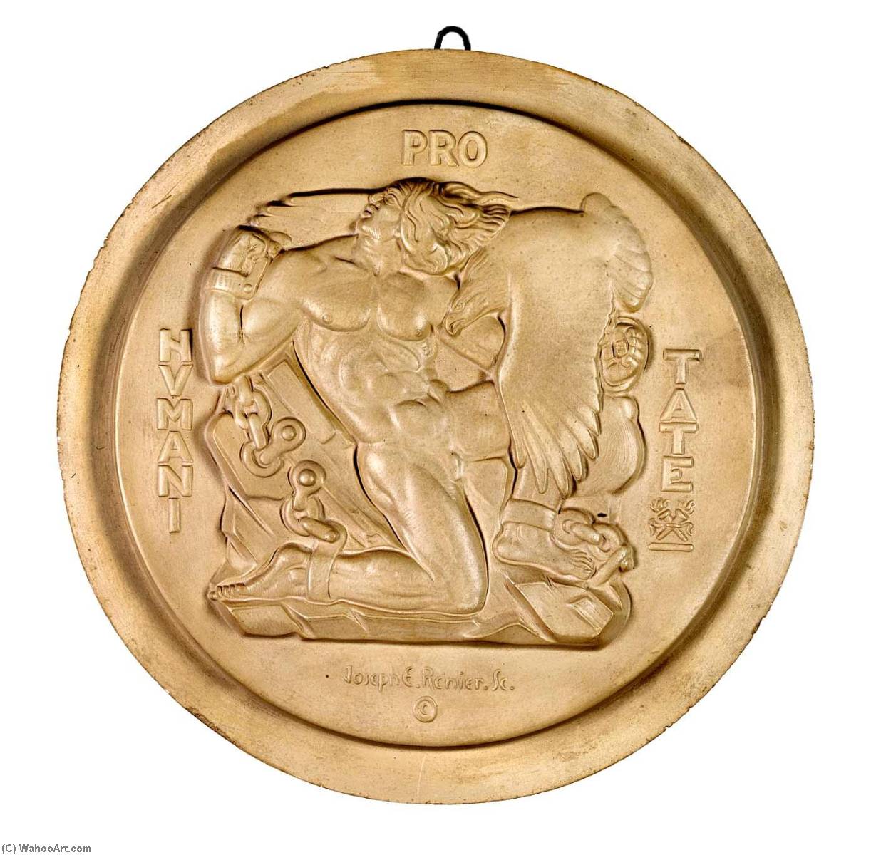 Pro Patria Medal (design For Reverse) — Joseph Emile Renier