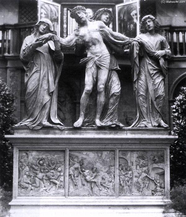 Christ With Mary And St John — Adolf Daucher