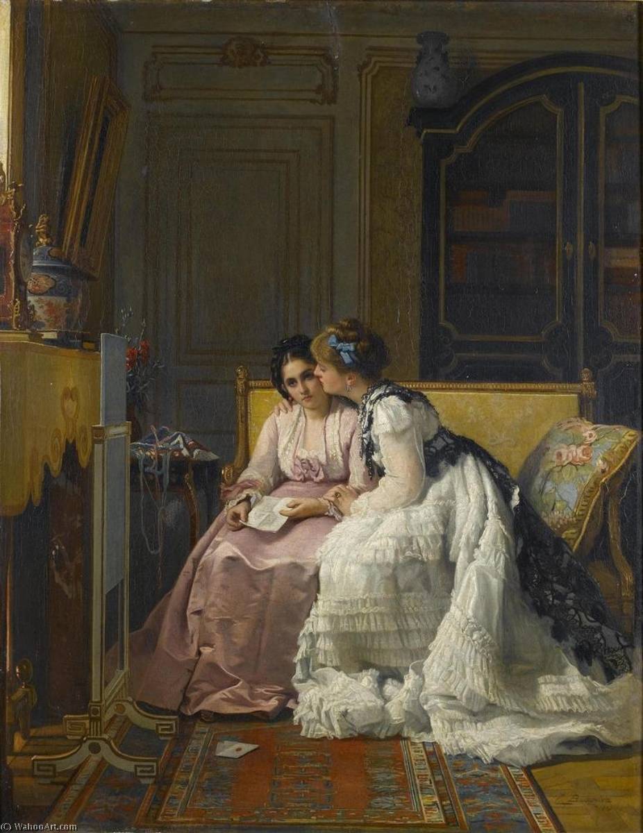 The Love Letter — Charles Baugniet
